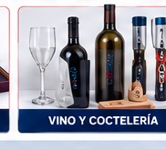 Productos para vino y coctelería
